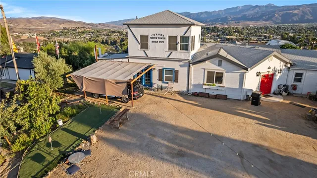 a view of outdoor space and porch
