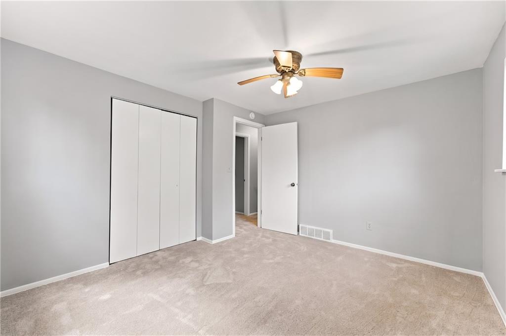 300 West Starz Road Cheswick, PA 15024 - Photo 26 of 39 Master Bedroom features new carpet and fresh paint. Master bedroom is approximately 12'x11'