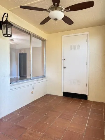 a view of a livingroom with wooden floor