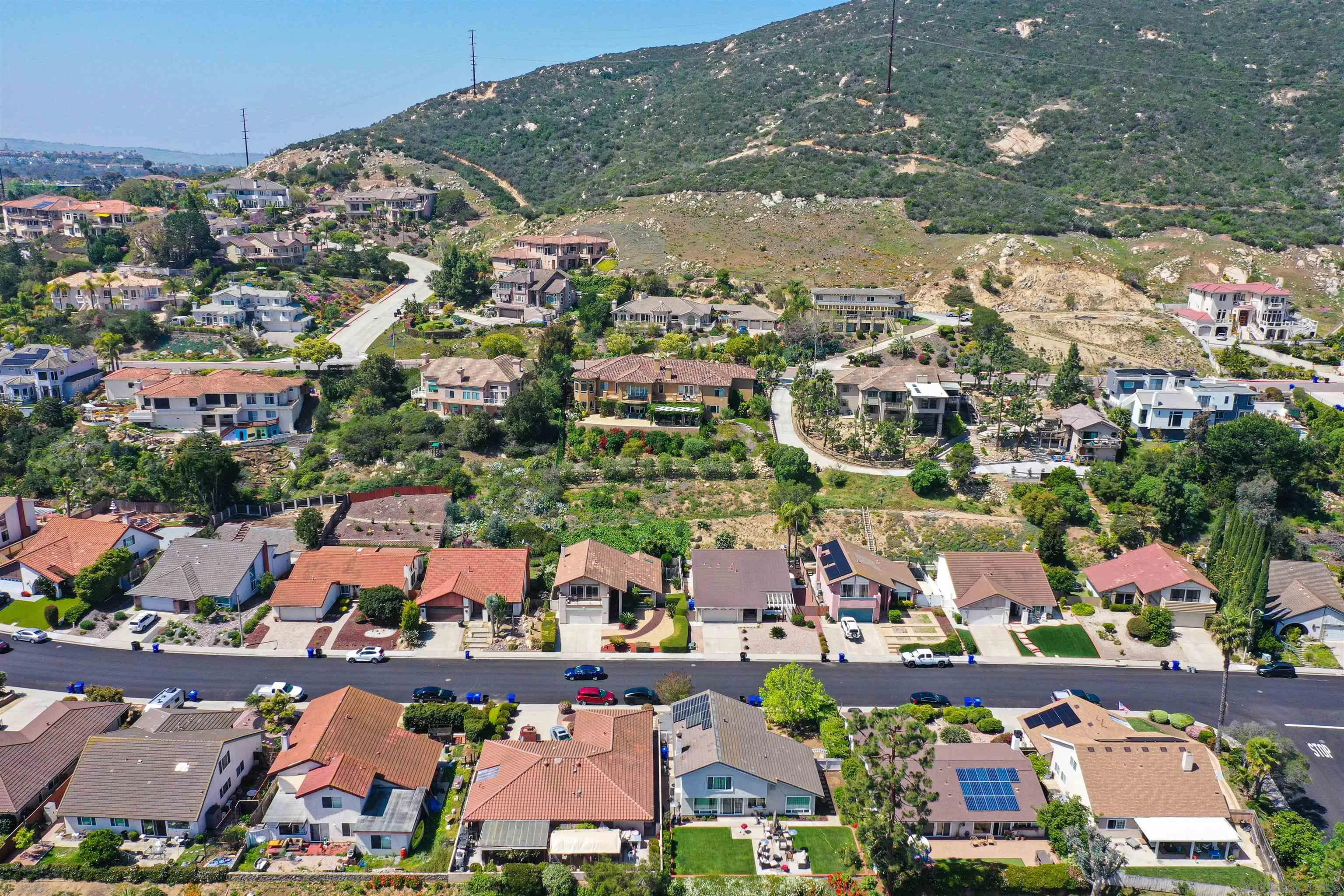 17062 Matinal Road San Diego, CA 92127 - Photo 37 of 42 an aerial view of residential houses with outdoor space