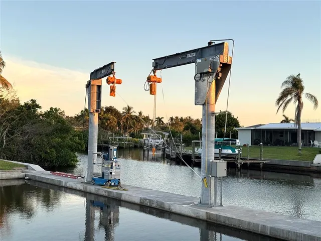 a view of a lake from a balcony