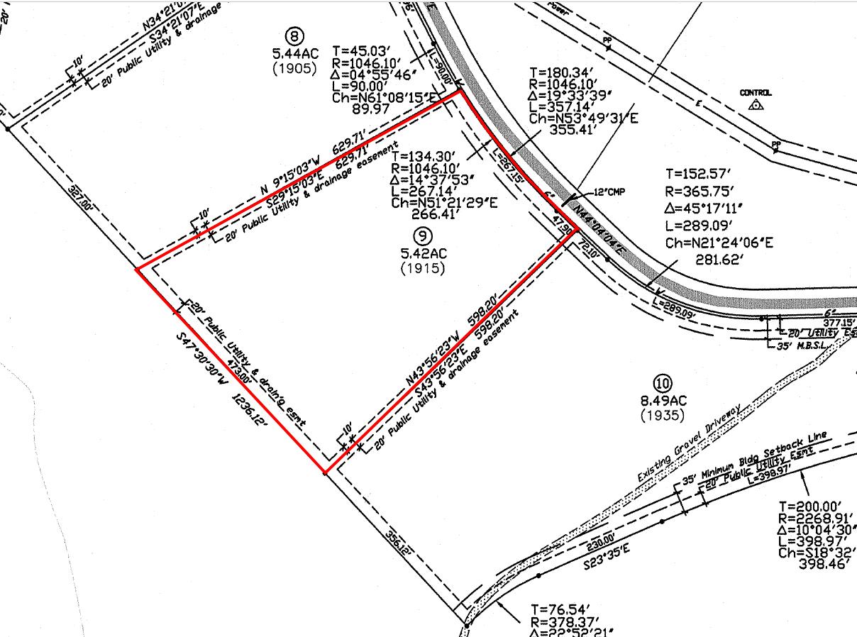 1908 Glade Creek Road Sparta, TN 38583 - Photo 2 of 6 Enlarged area of plat