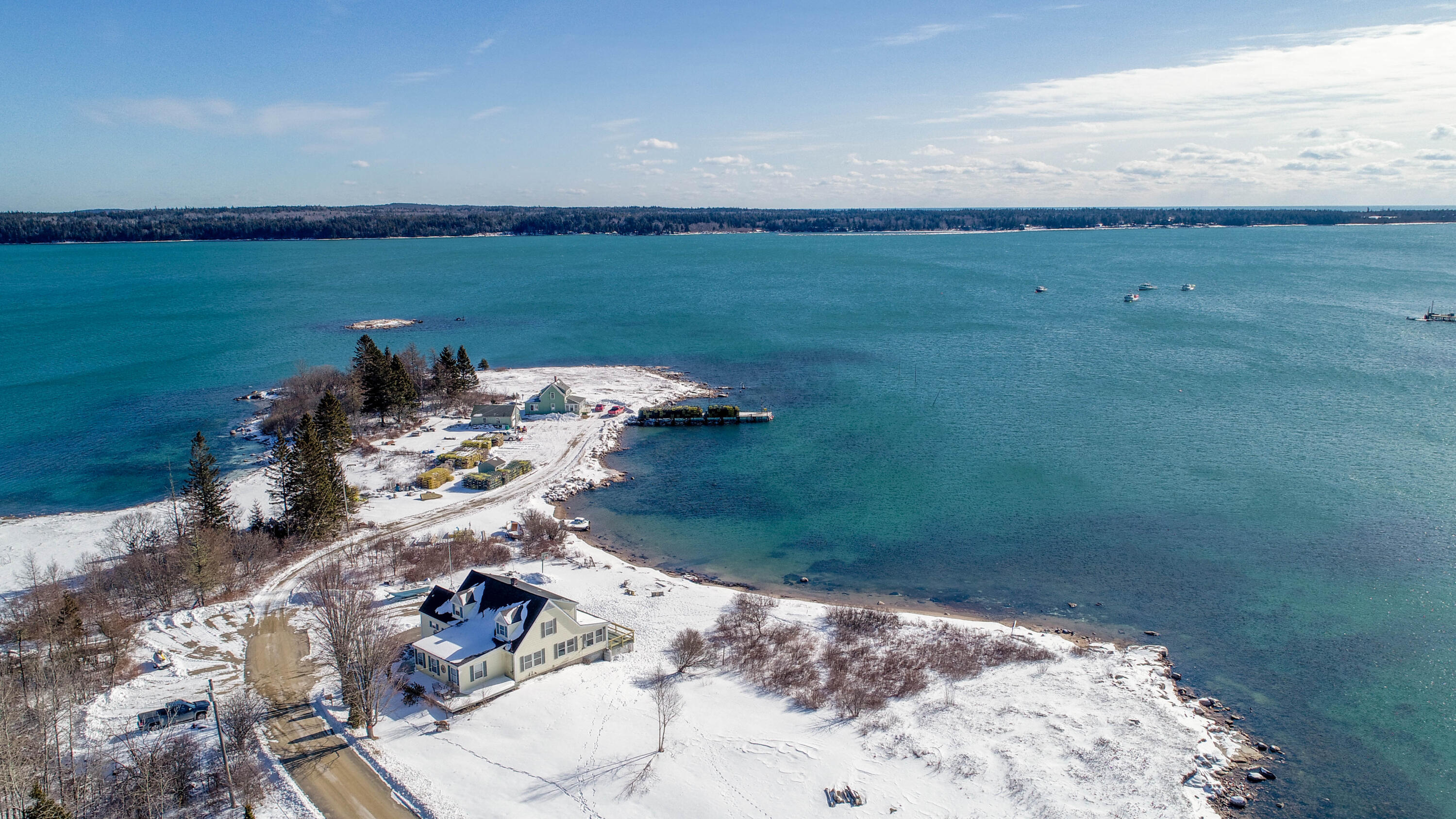 661 Mogador Road Steuben, ME 04680 - Photo 14 of 50 Winter Overview...