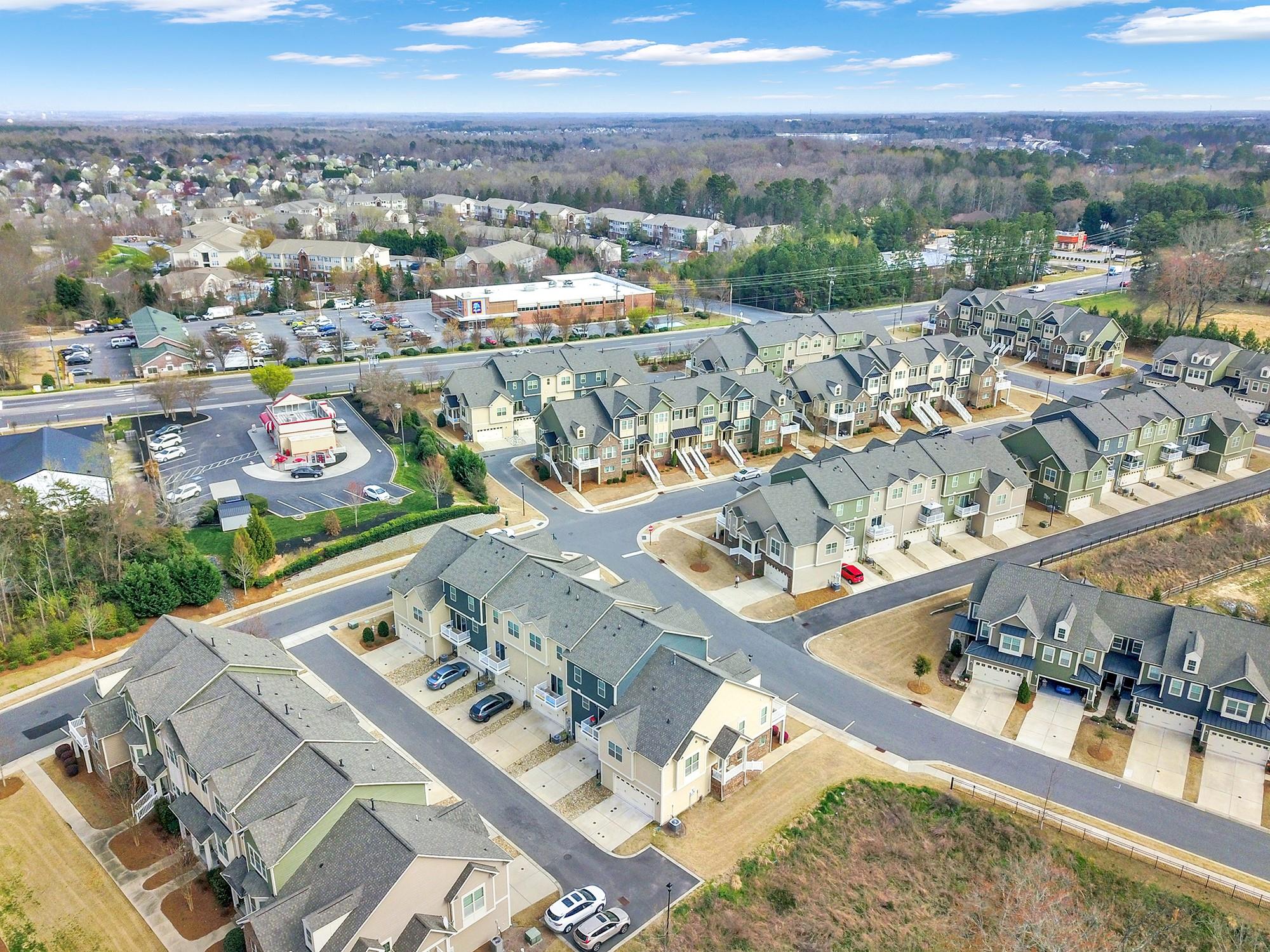 212 Butterfly Place Tega Cay, SC 29708 - Photo 29 of 35 an aerial view of multiple house