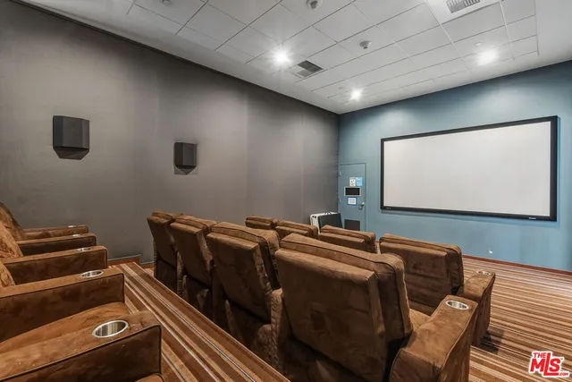 a room with furniture