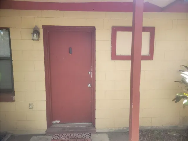 a door with a door