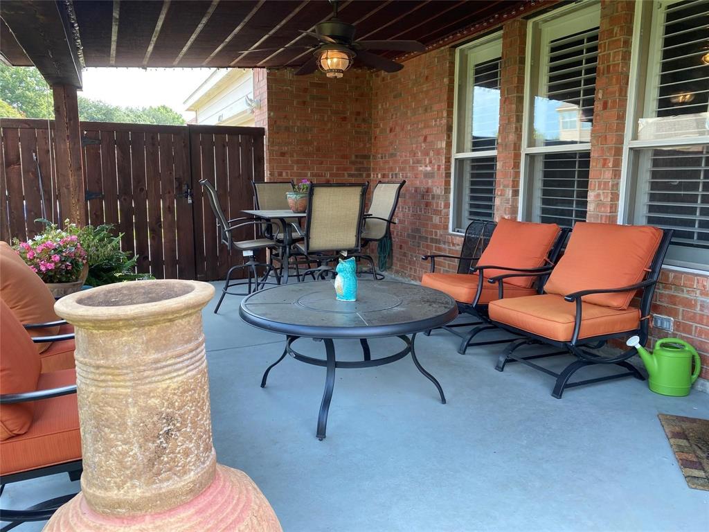 4025 Steepleridge Drive The Colony, TX 75056 - Photo 22 of 23 a view of a patio with couple of chairs