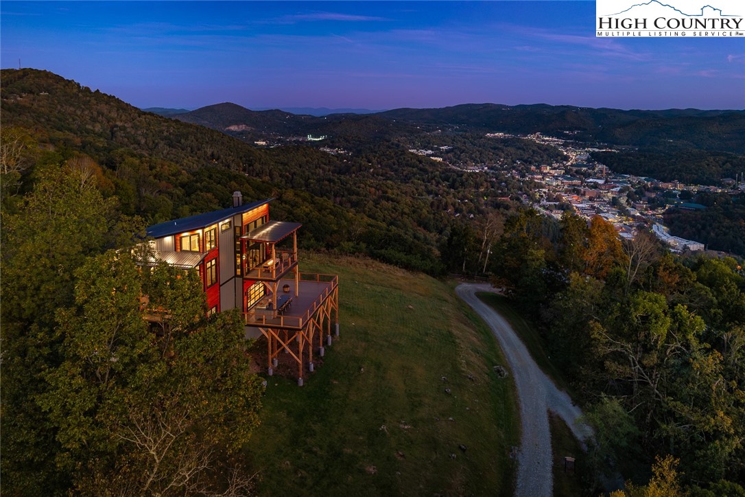 1180 Pinnacle Drive Boone, NC 28607 - Photo 2 of 50 a view of a city with sunset view
