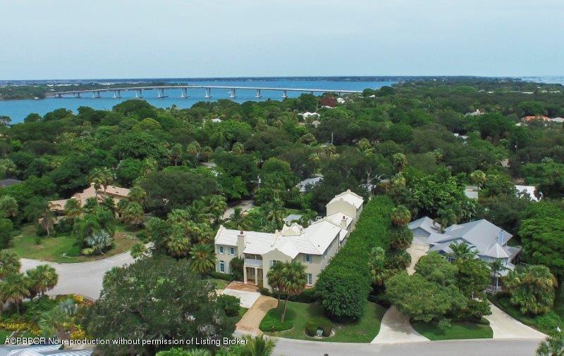 16 Ridgeland Drive Sewall's Point, FL 34996 - Photo 15 of 15 aerial toward stuart