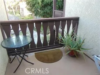 a view of a door with a wooden floor
