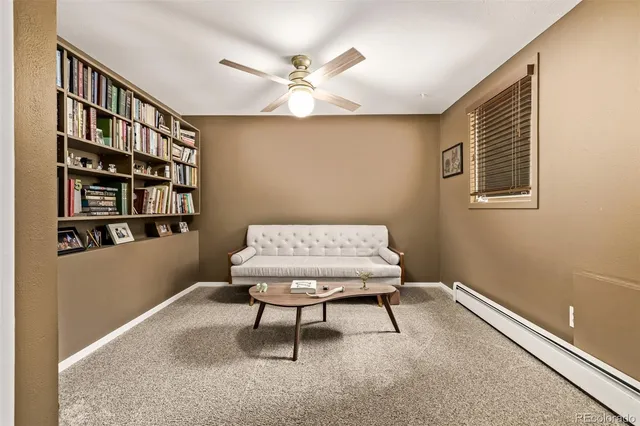 a chair and a table in a room
