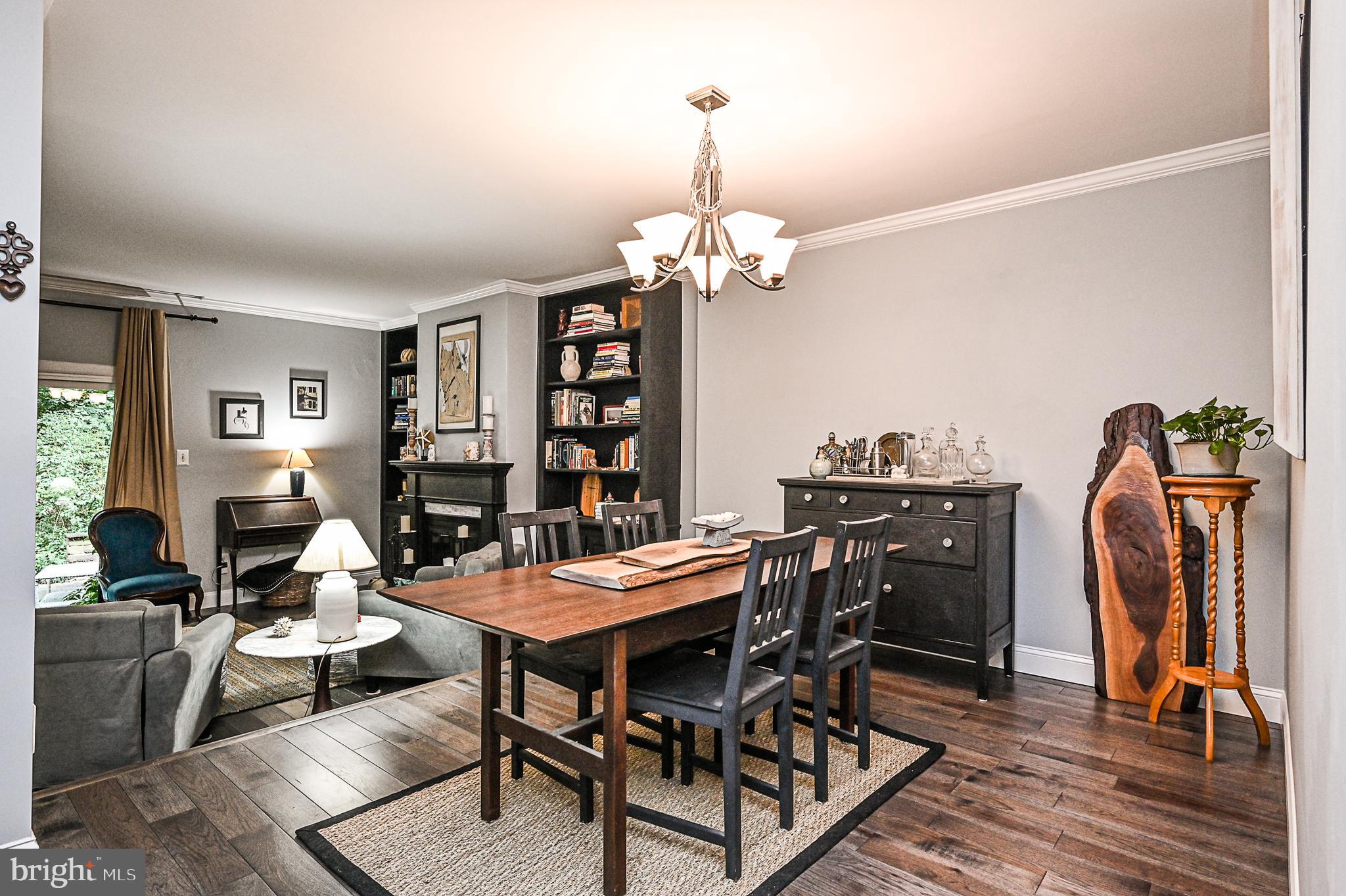 12013 Insha Court Reston, VA 20191 - Photo 8 of 35 Dining room overlooks living room