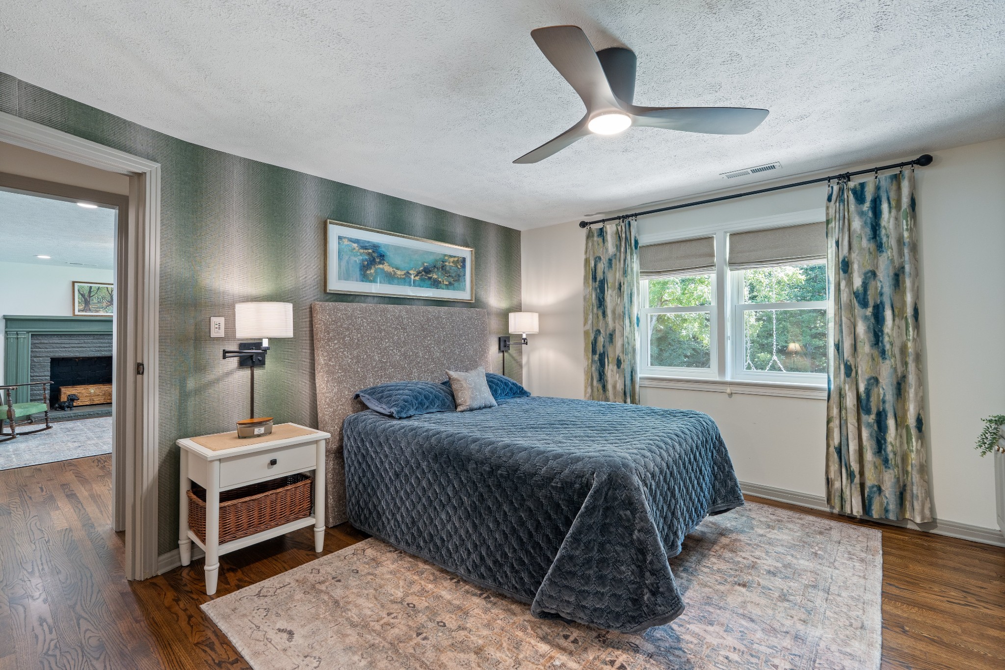 7770 Smith Road Primm Springs, TN 38476 - Photo 37 of 62 a bedroom with a bed and a night stand