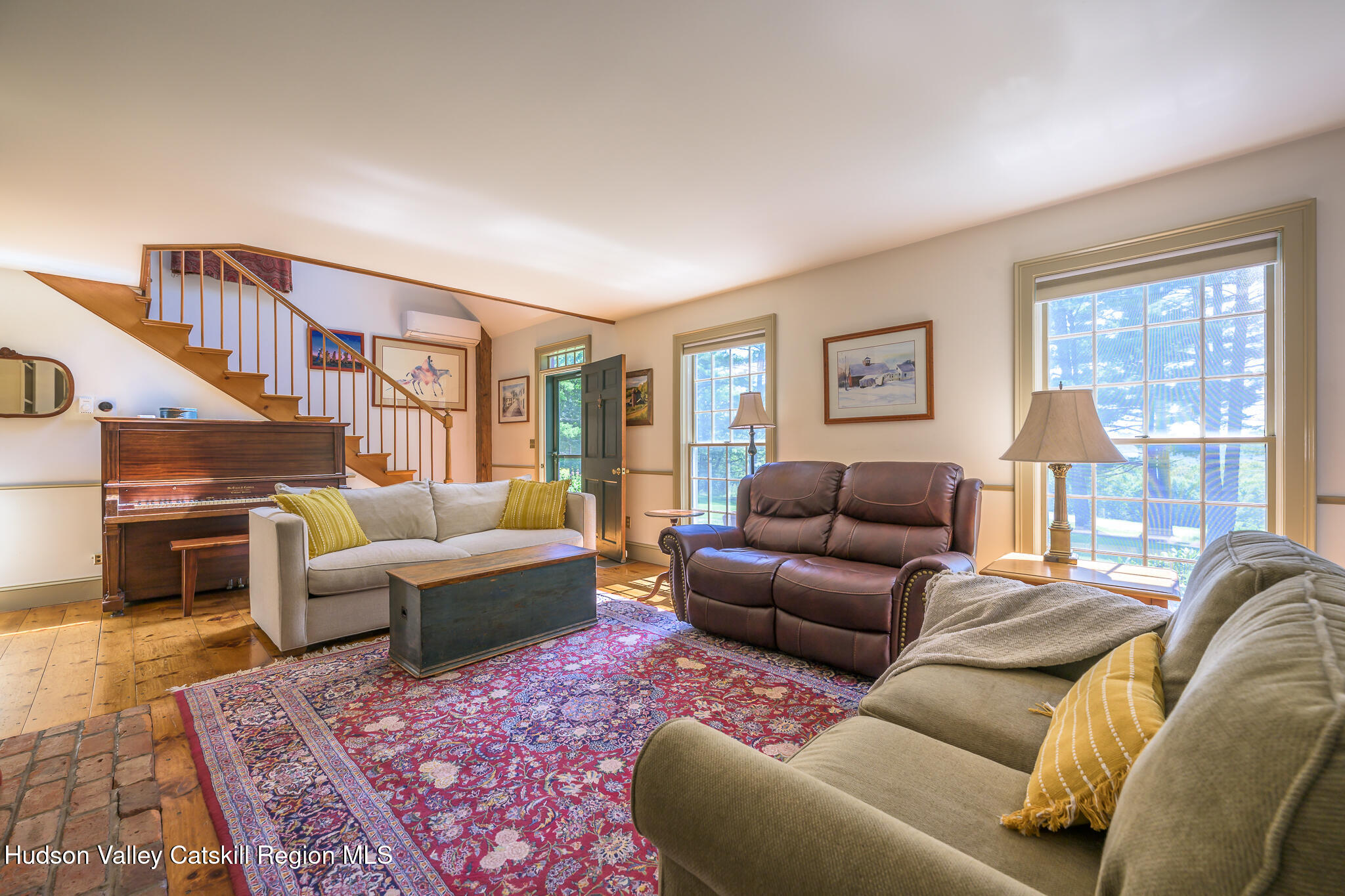 21 Stone House Road Canaan, NY 12029 - Photo 12 of 76 a living room with furniture or couch and a wooden floor