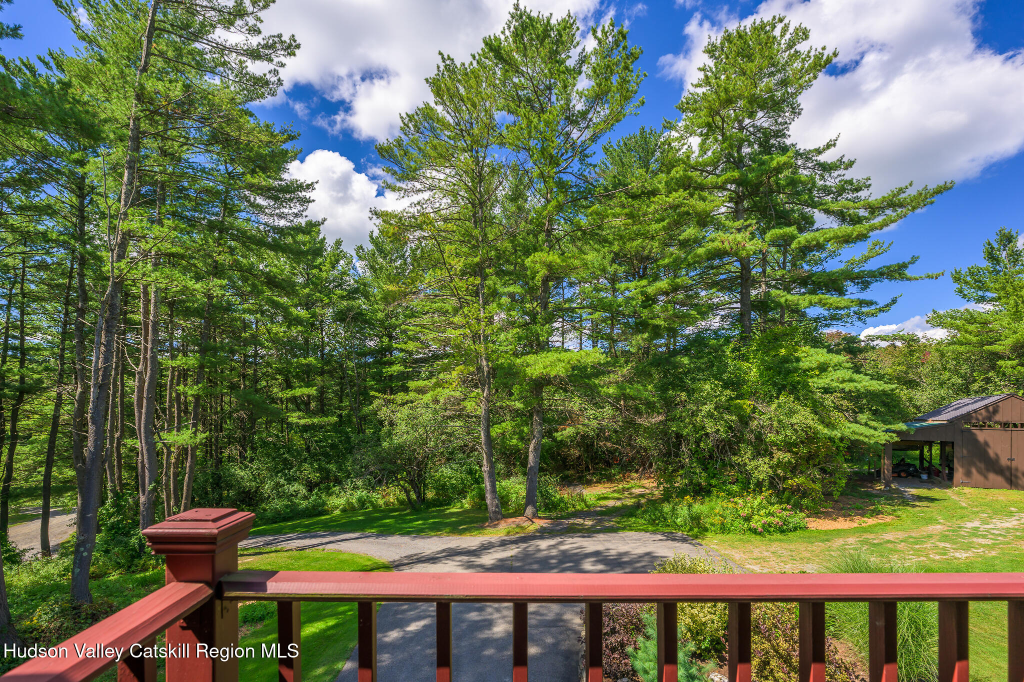 21 Stone House Road Canaan, NY 12029 - Photo 50 of 76 a view of a backyard with plants