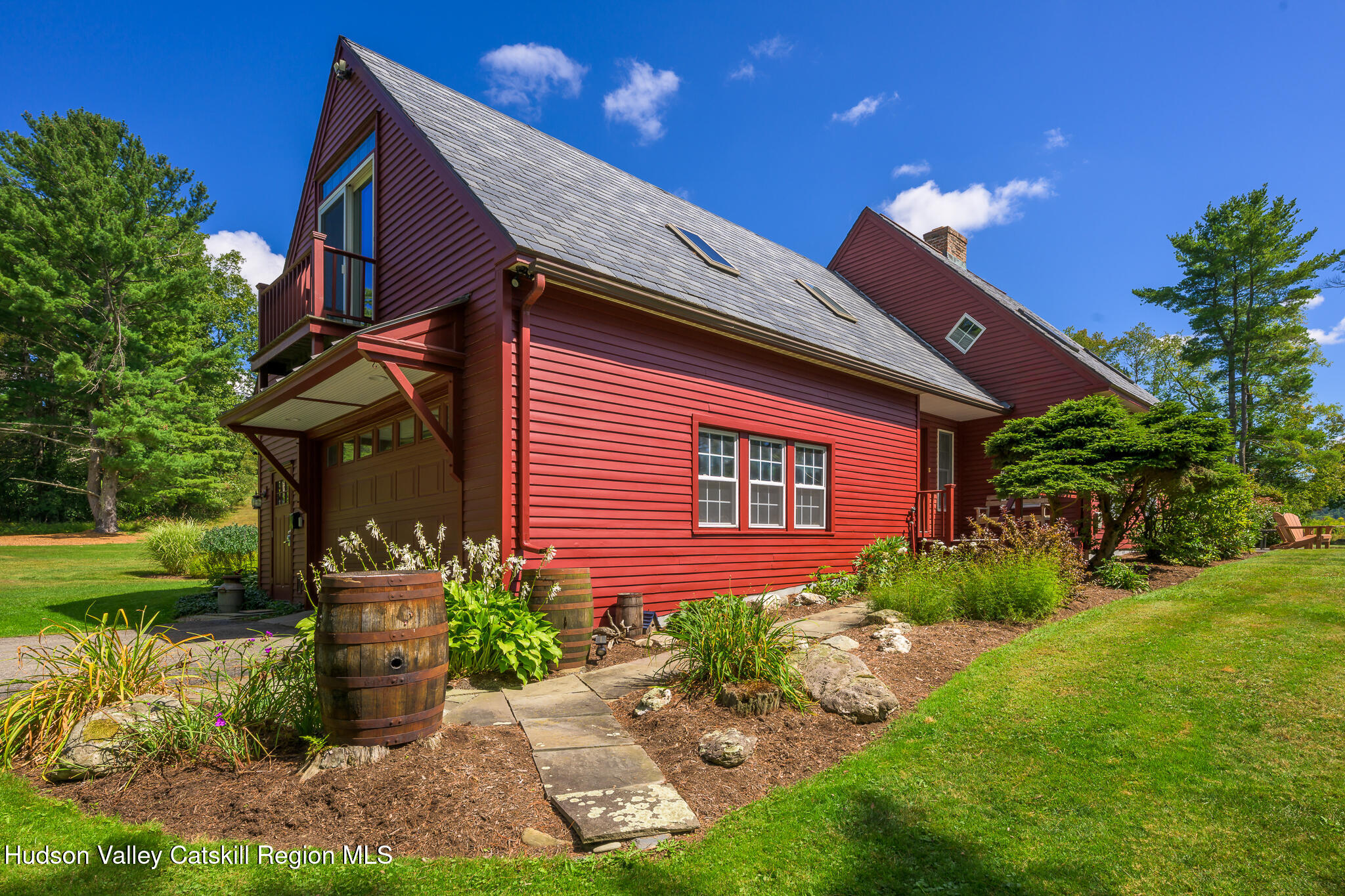 21 Stone House Road Canaan, NY 12029 - Photo 5 of 76 a front view of a house with garden