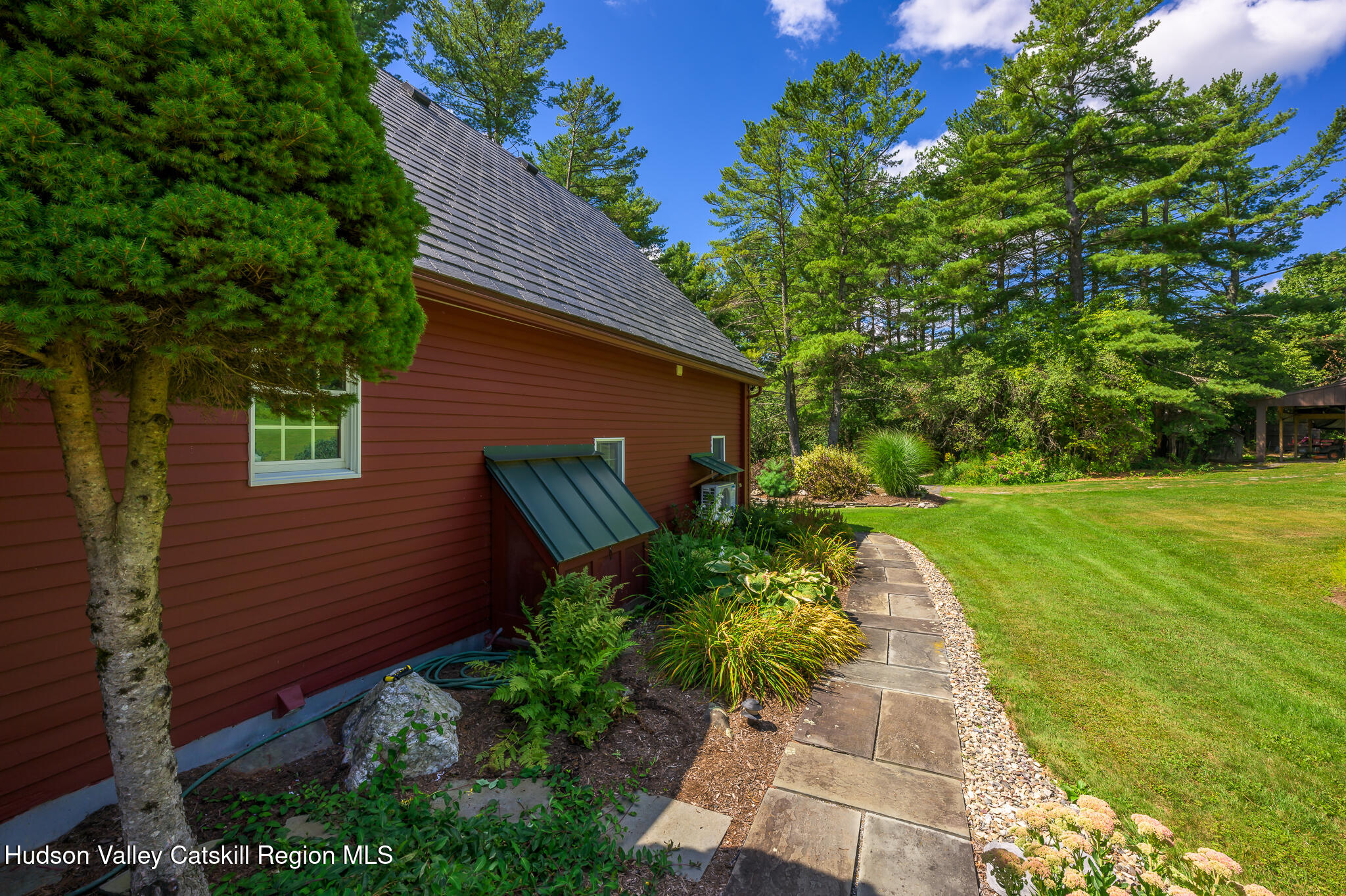 21 Stone House Road Canaan, NY 12029 - Photo 56 of 76 a aerial view of a house with a yard