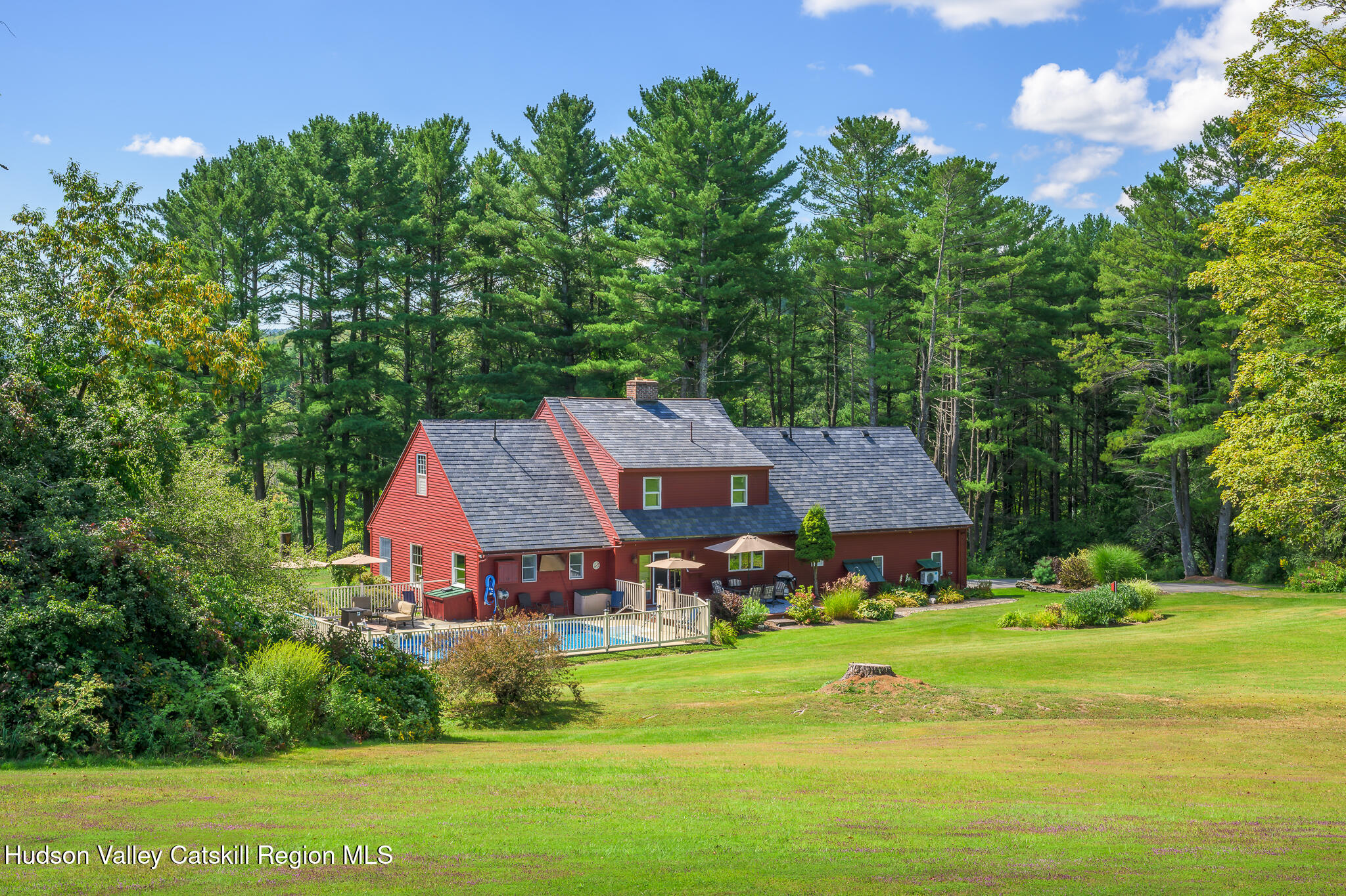 21 Stone House Road Canaan, NY 12029 - Photo 58 of 76 a view of a house with a big yard