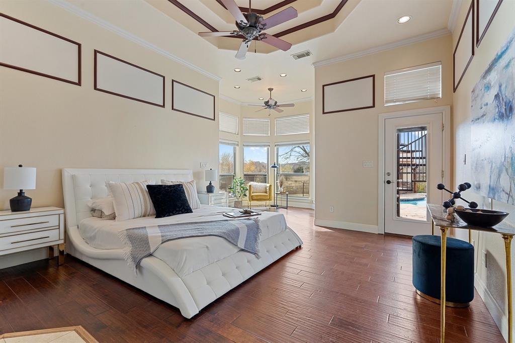 4421 Merritt Road Sachse, TX 75048 - Photo 13 of 38 a living room with furniture window and wooden floor