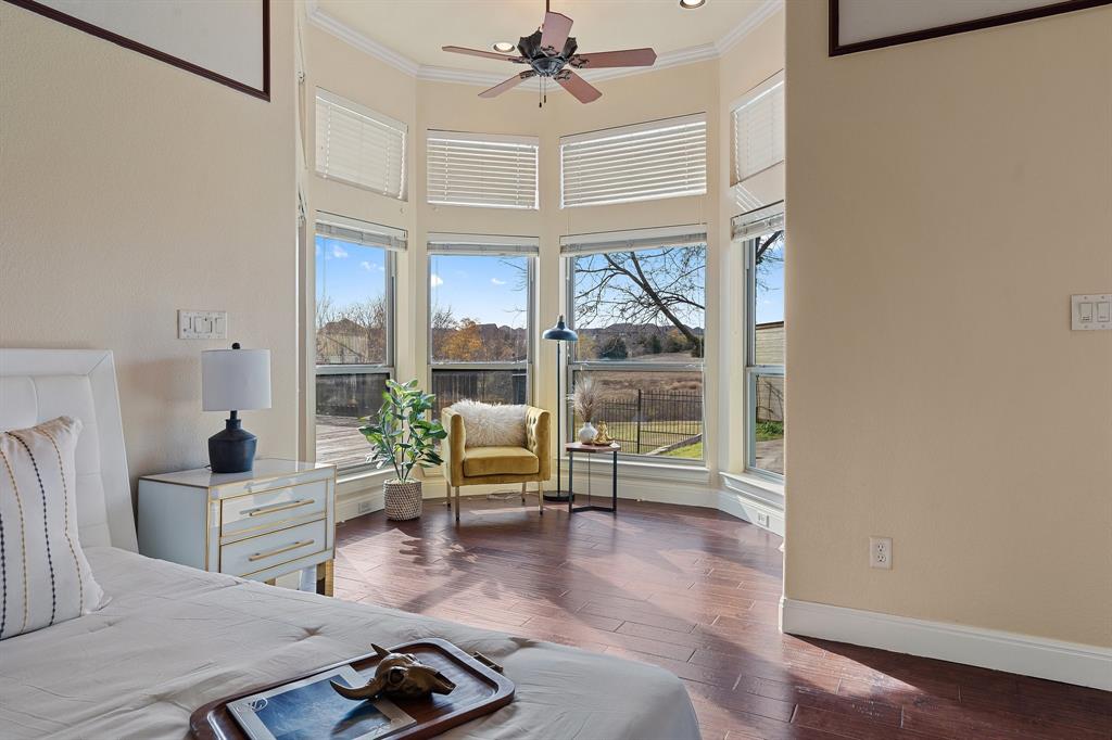 4421 Merritt Road Sachse, TX 75048 - Photo 14 of 38 a living room with furniture and a large window