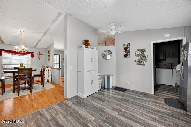 a view of a living room