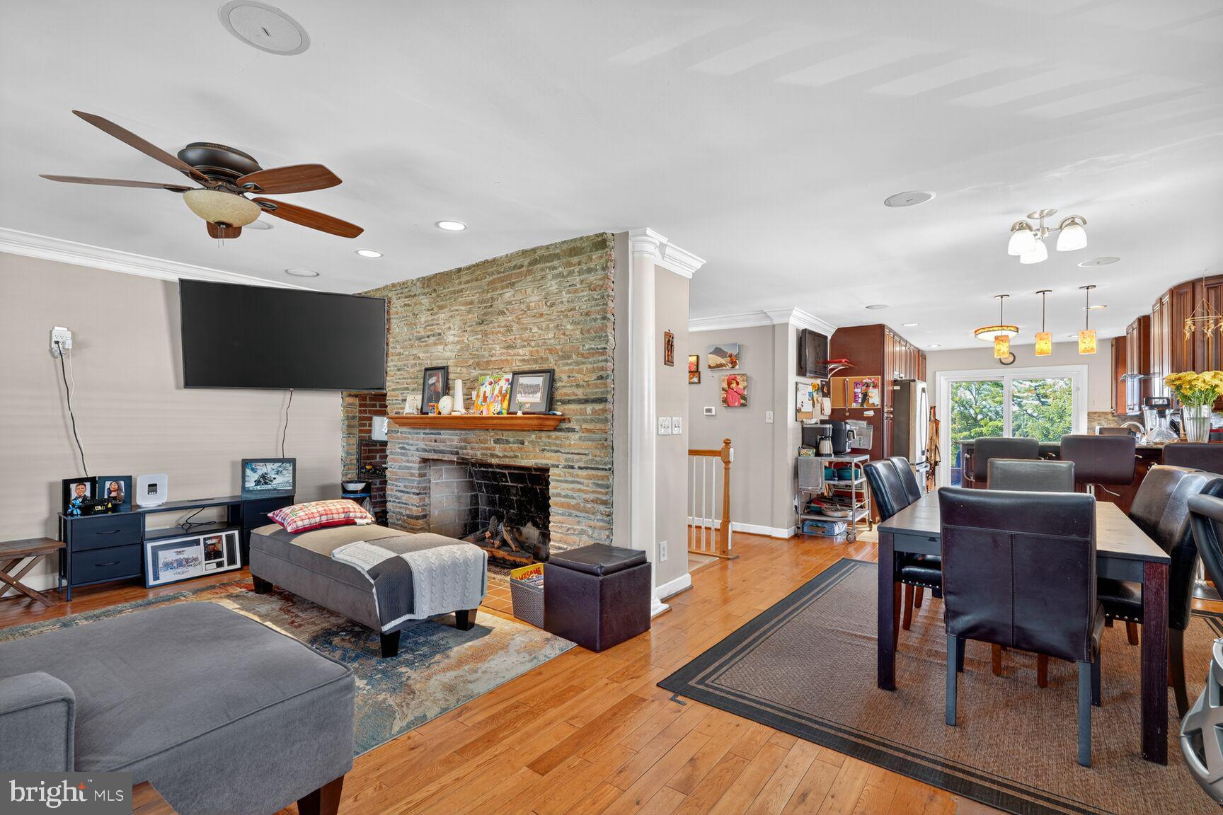 260 45th Street Northeast Washington, DC 20019 - Photo 4 of 19 Inviting open-concept living space.