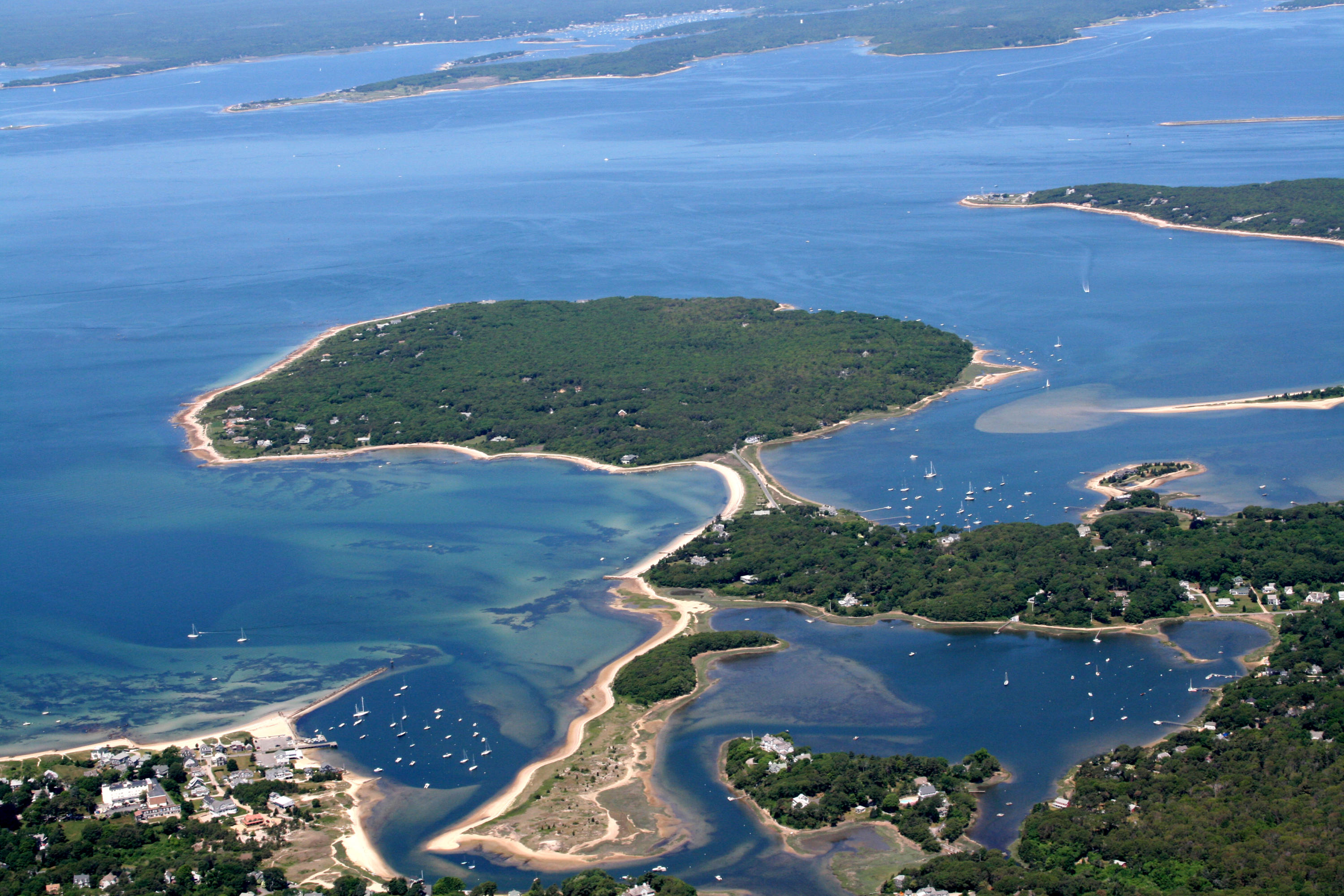 399 Scraggy Neck Road Cataumet, MA 02534 - Photo 14 of 18 Scraggy neck island aerial
