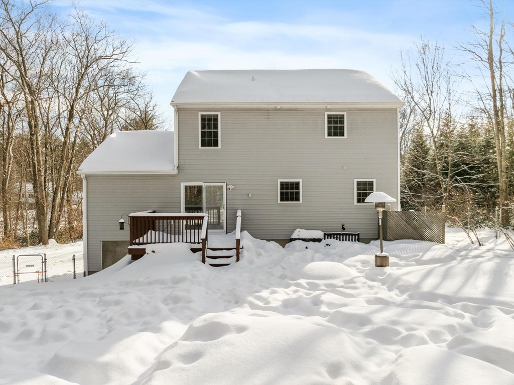 210 Bean Porridge Hill Road Westminster, MA 01473 - Photo 36 of 39 a view of a house with snow on the road
