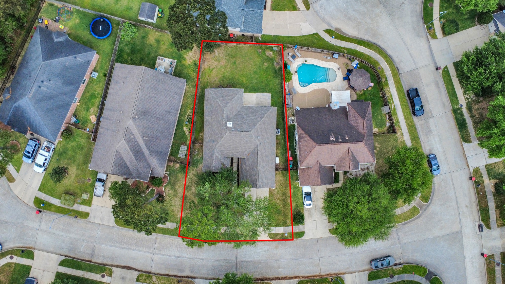14423 Gadwall Court Houston, TX 77044 - Photo 3 of 42 an aerial view of a house