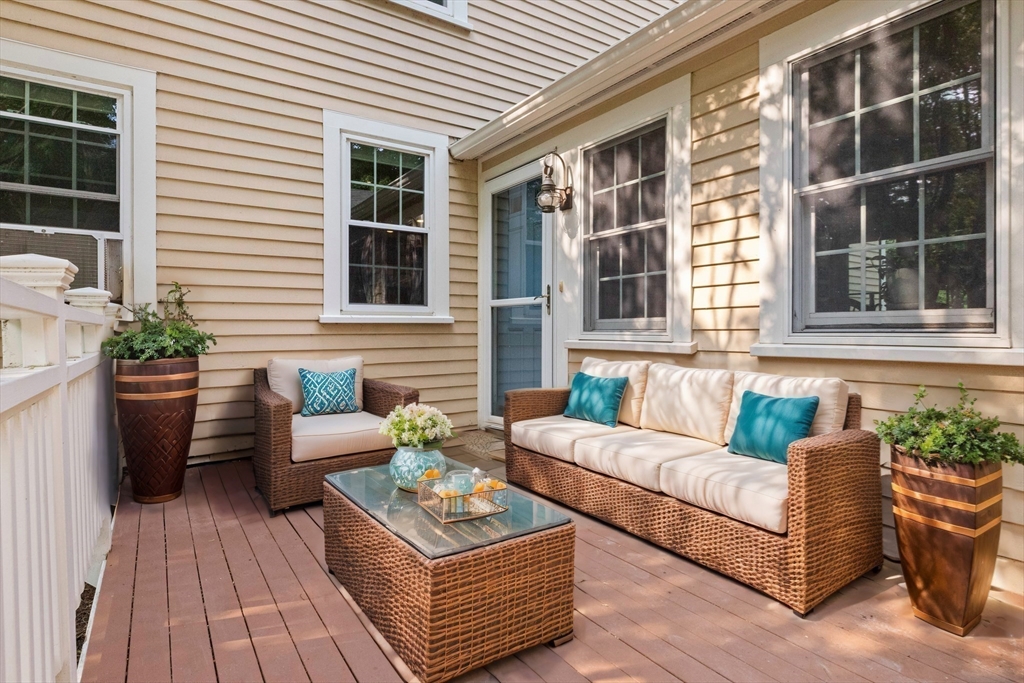33 Bare Hill Road Topsfield, MA 01983 - Photo 34 of 40 a outdoor living space with patio furniture and potted plants