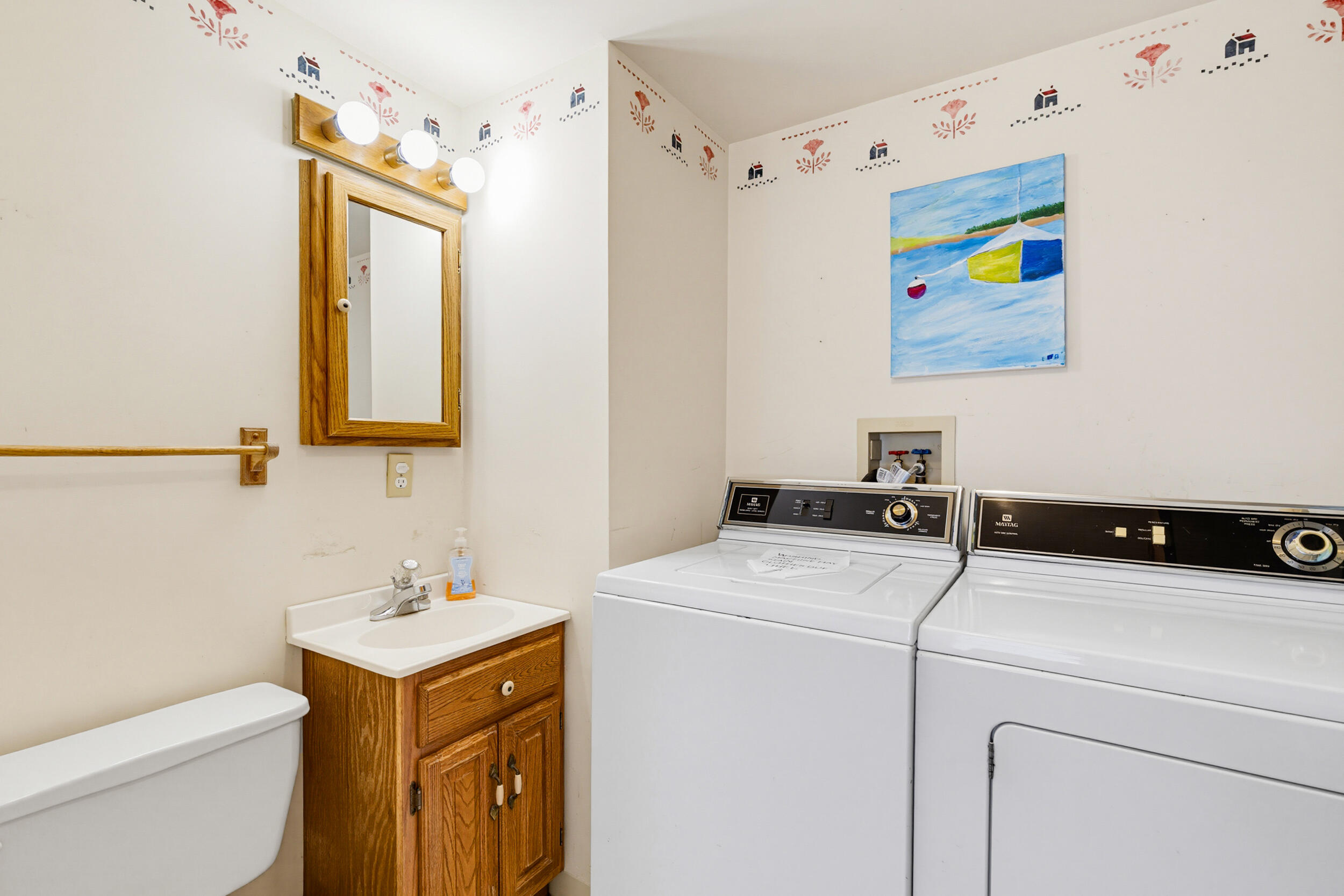 60 Wards Cove Road Standish, ME 04084 - Photo 17 of 44 Bathroom/Laundry_1st Floor