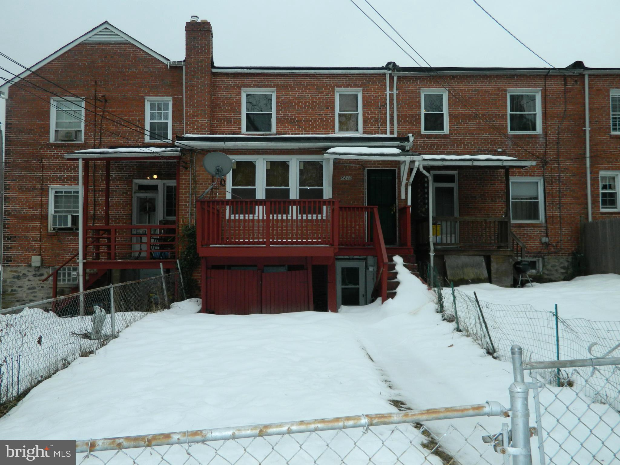5212 Cromarty Road Baltimore, MD 21229 - Photo 19 of 22 Exterior (Rear)