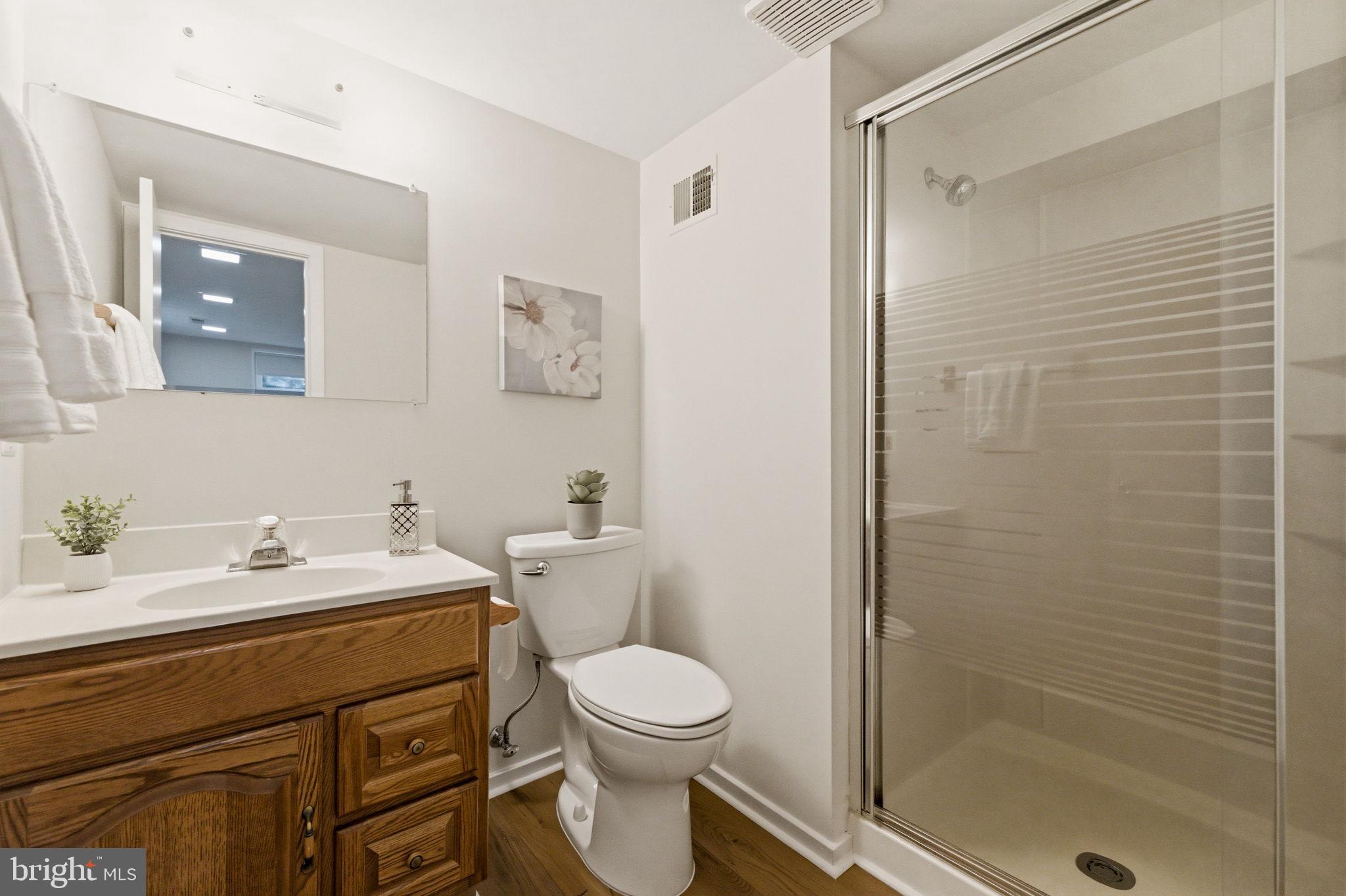 5755 Heming Avenue Springfield, VA 22151 - Photo 57 of 71 a bathroom with a sink a toilet and shower