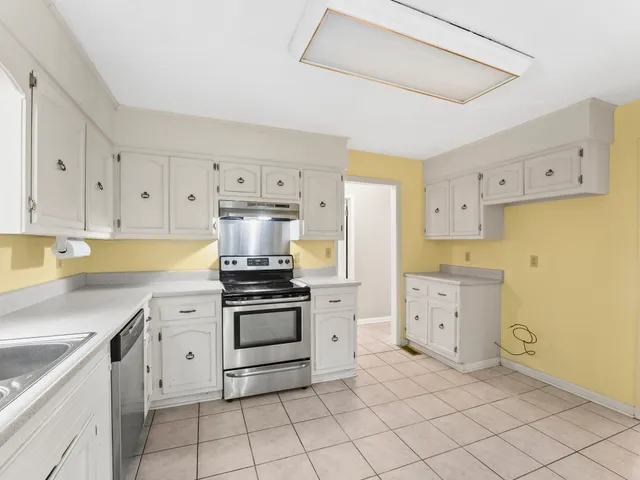 a view of a room with closet area