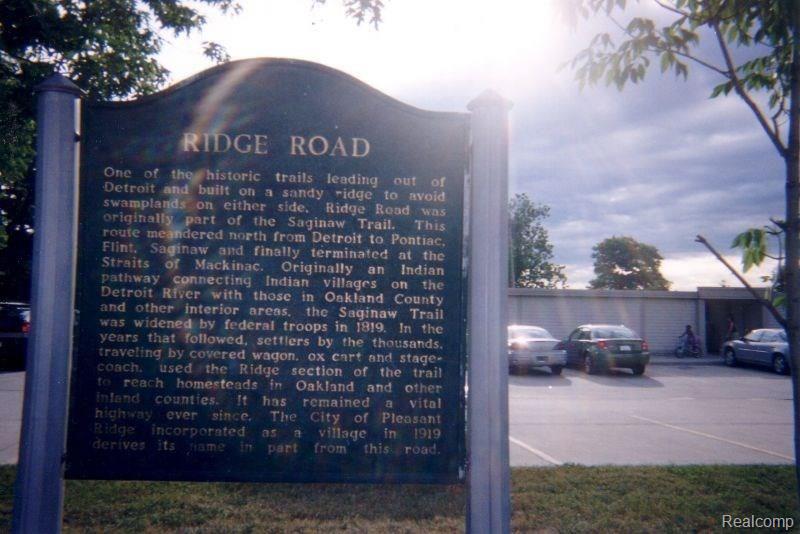 26 Amherst Road Pleasant Ridge, MI 48069 - Photo 40 of 43 kb_ridgeroadhist.jpg
