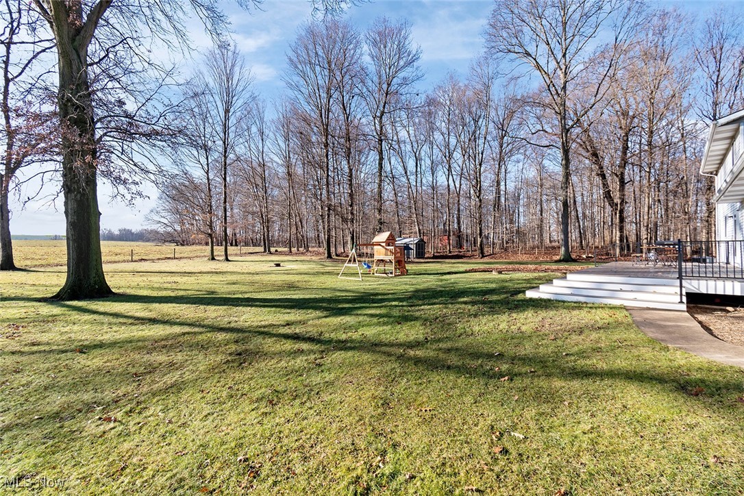 9757 Easton Road Rittman, OH 44270 - Photo 30 of 33 View of yard with a playground