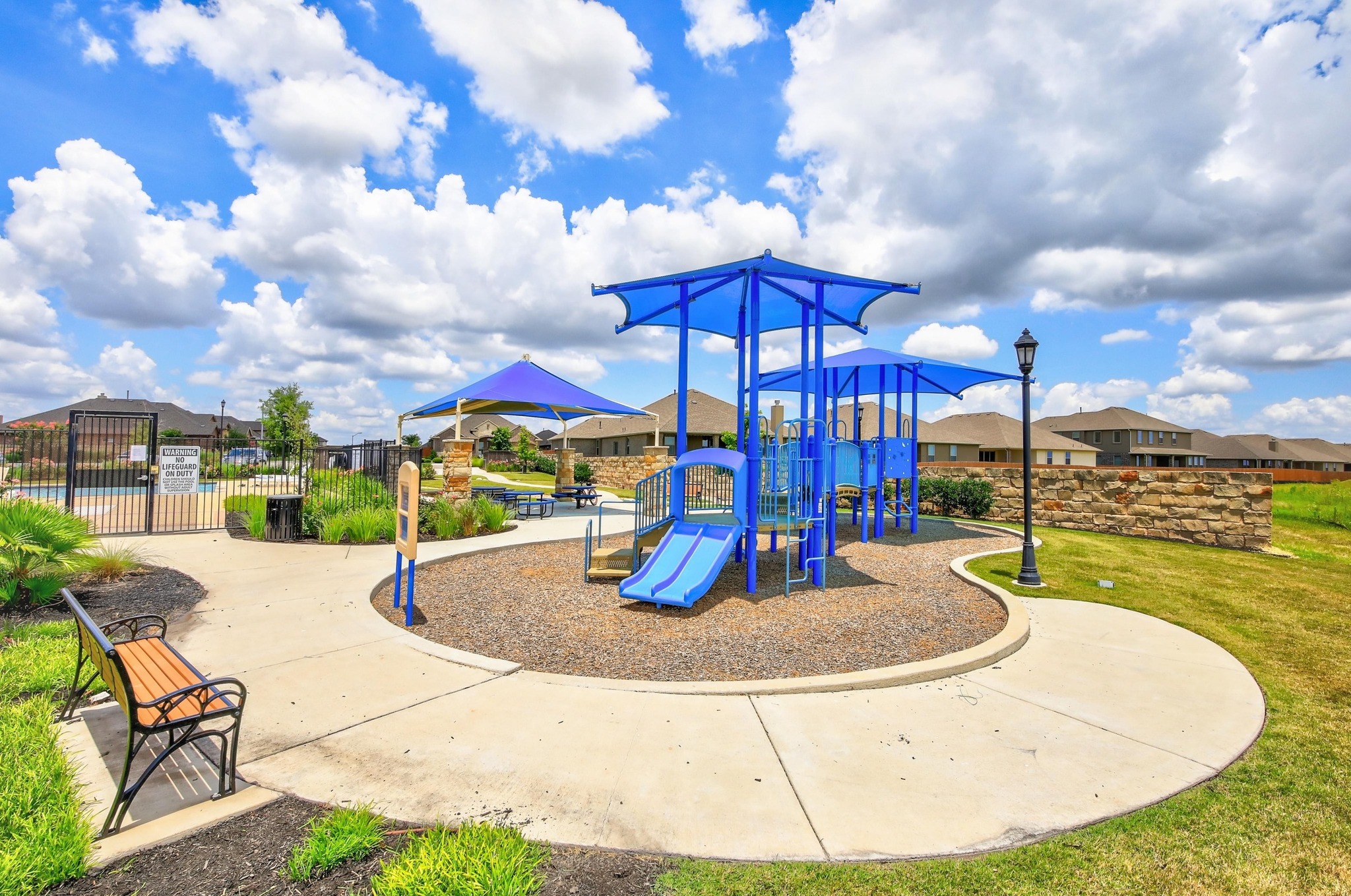 4807 Portillo Way Pflugerville, TX 78660 - Photo 21 of 24 Community jungle gym with a residential view