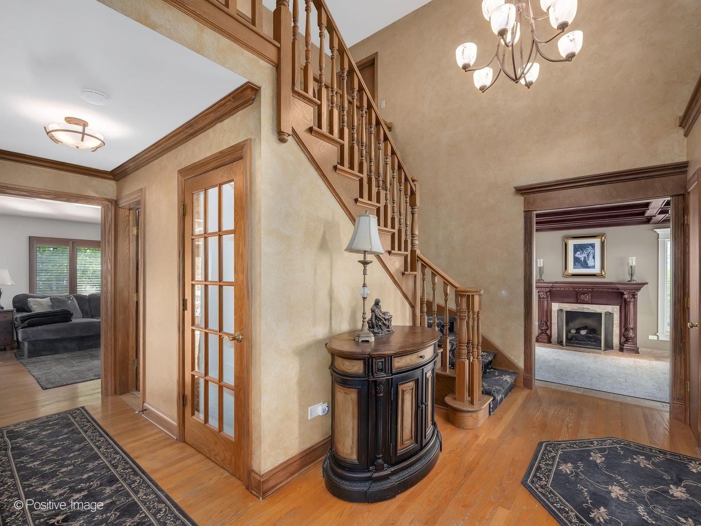 6451 Garfield Ridge Court Burr Ridge, IL 60527 - Photo 2 of 28 a view of entryway livingroom and hall with wooden floor