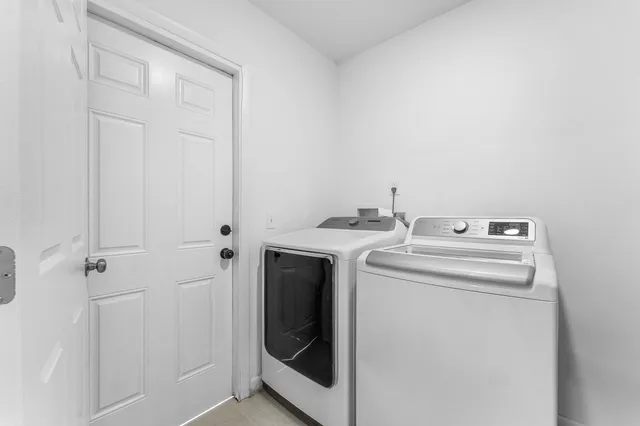 a view of outdoor space and trees