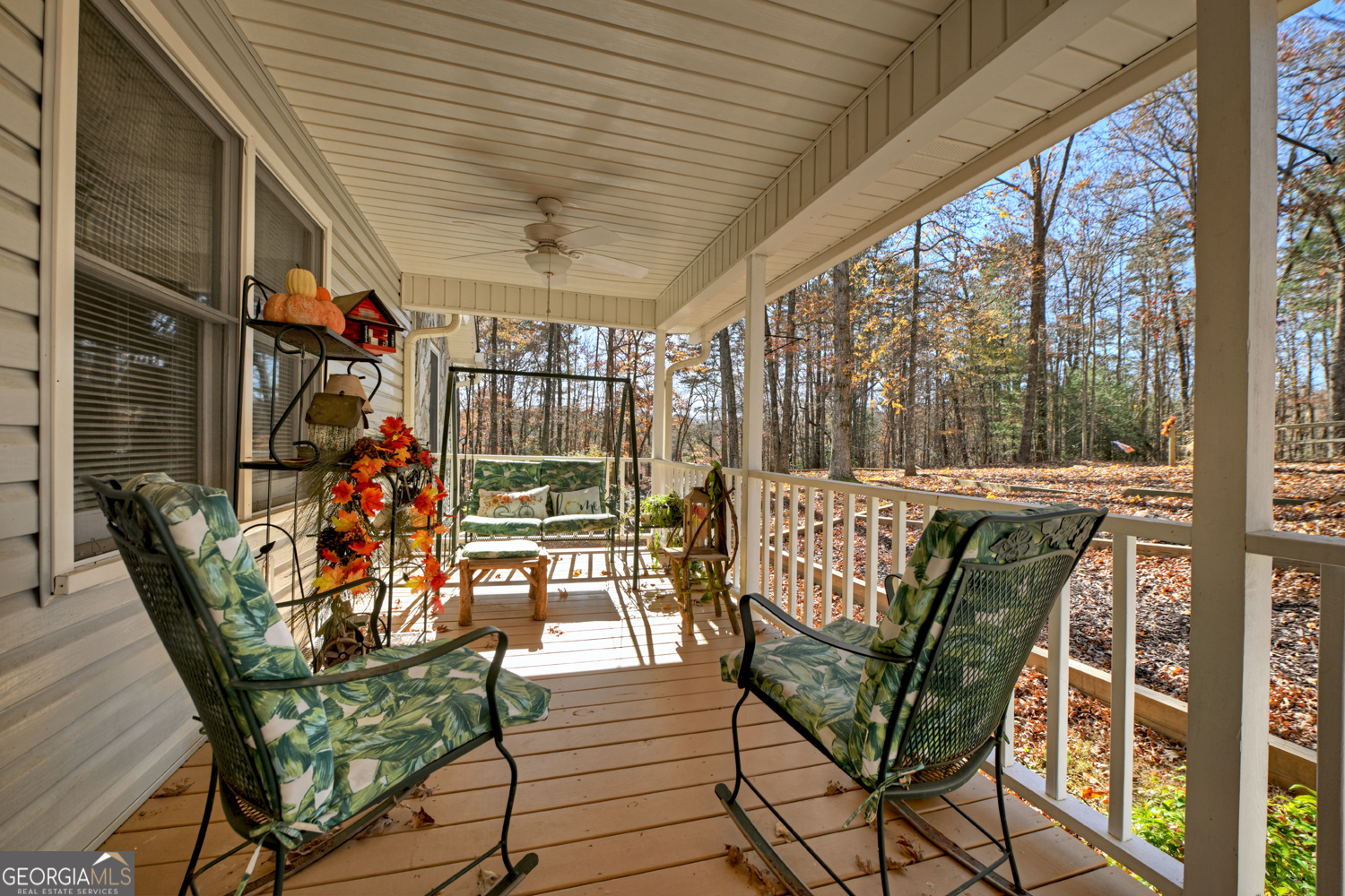 122 D D J Lane Ellijay, GA 30540 - Photo 12 of 51 a view of a dining room with furniture window and outside view