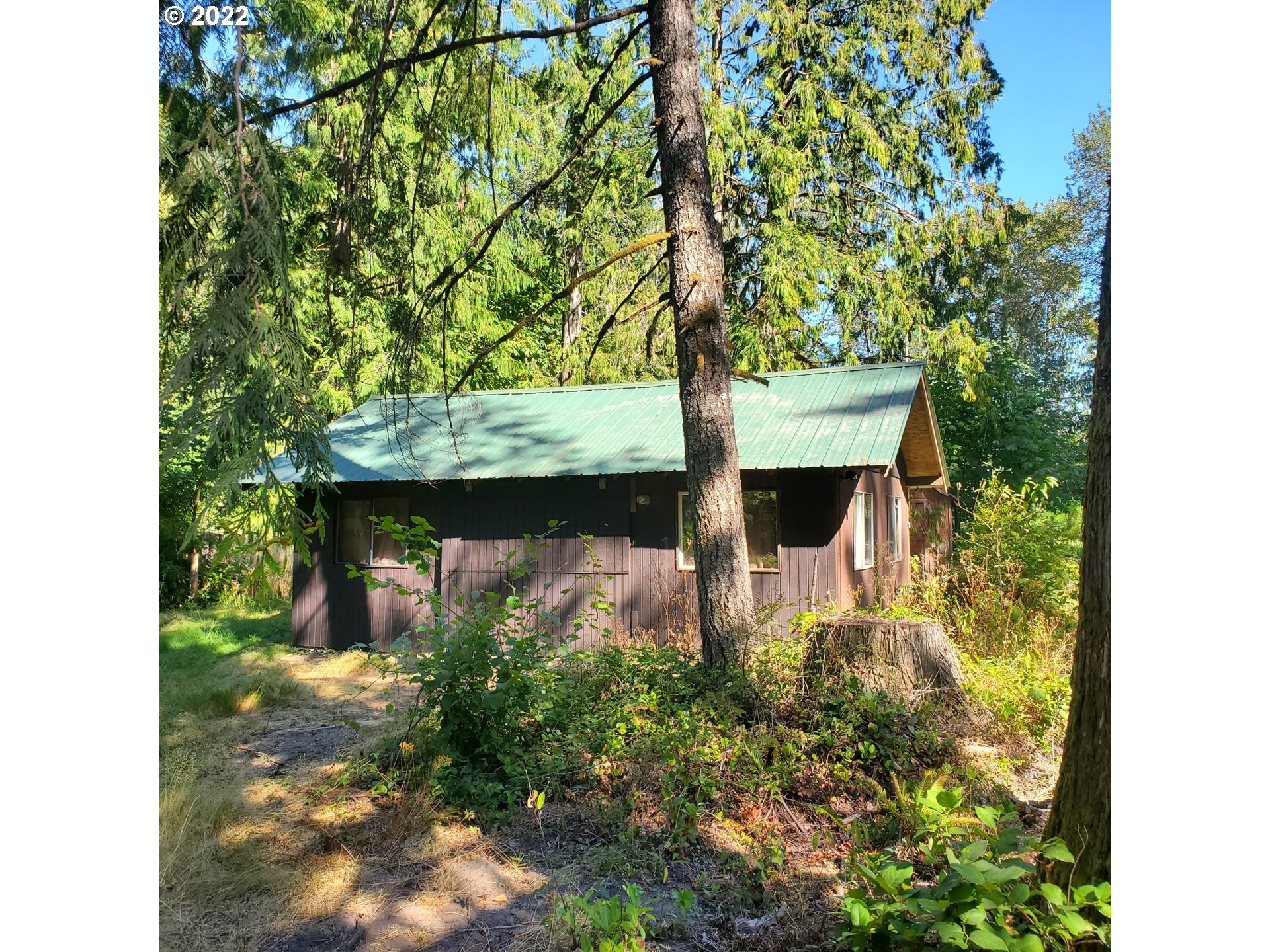 67193 East Barlow Trail Road Rhododendron, OR 97049 - Photo 8 of 19 a view of a back yard