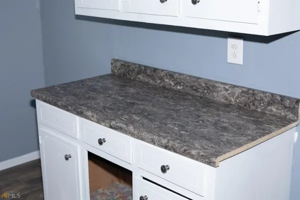 a close view of a sink in a room