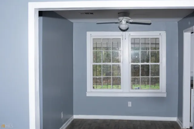 a view of front door