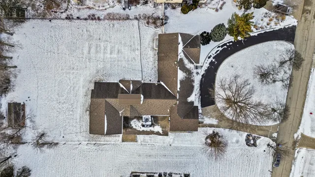 a view of a house with a big yard