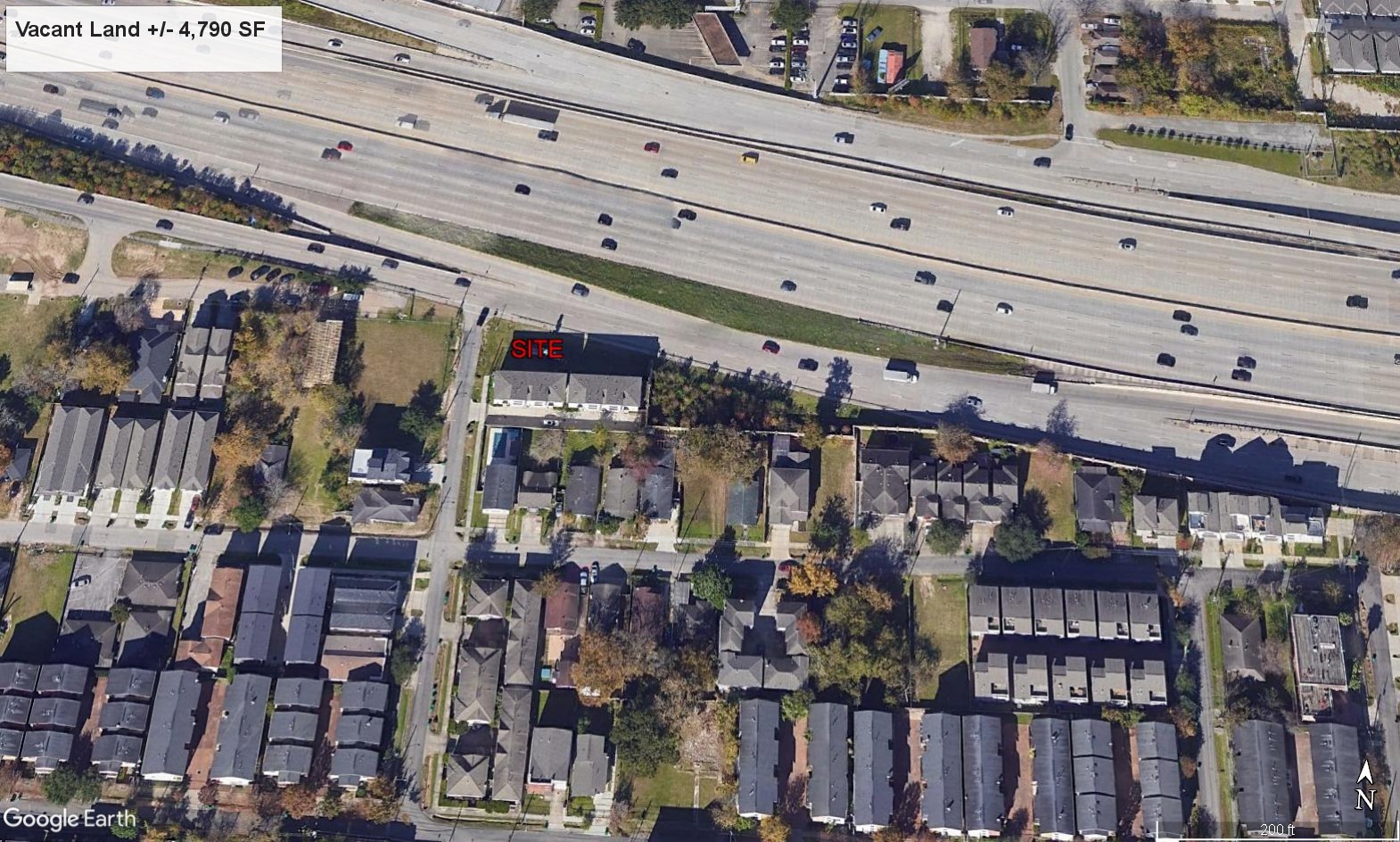 1816 Thompson Street Houston, TX 77007 - Photo 6 of 7 a view of parking in front of building