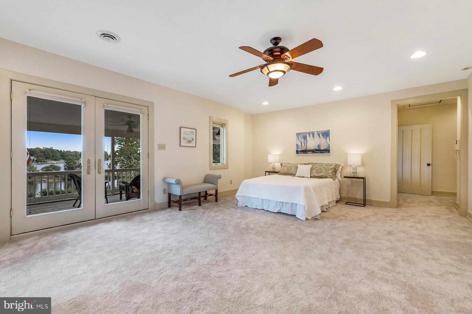 421 Ferry Point Road Annapolis, MD 21403 - Photo 29 of 51 Spacious master bedroom opens to a private porch