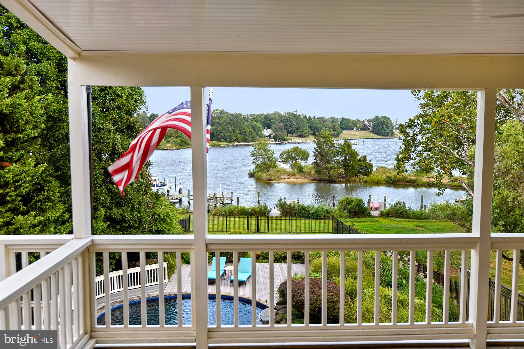421 Ferry Point Road Annapolis, MD 21403 - Photo 31 of 51 View from the master porch to the South River