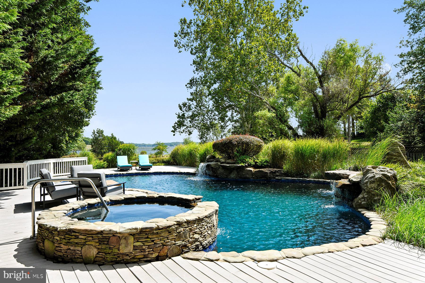 421 Ferry Point Road Annapolis, MD 21403 - Photo 8 of 51 Very private setting -- great for pool parties