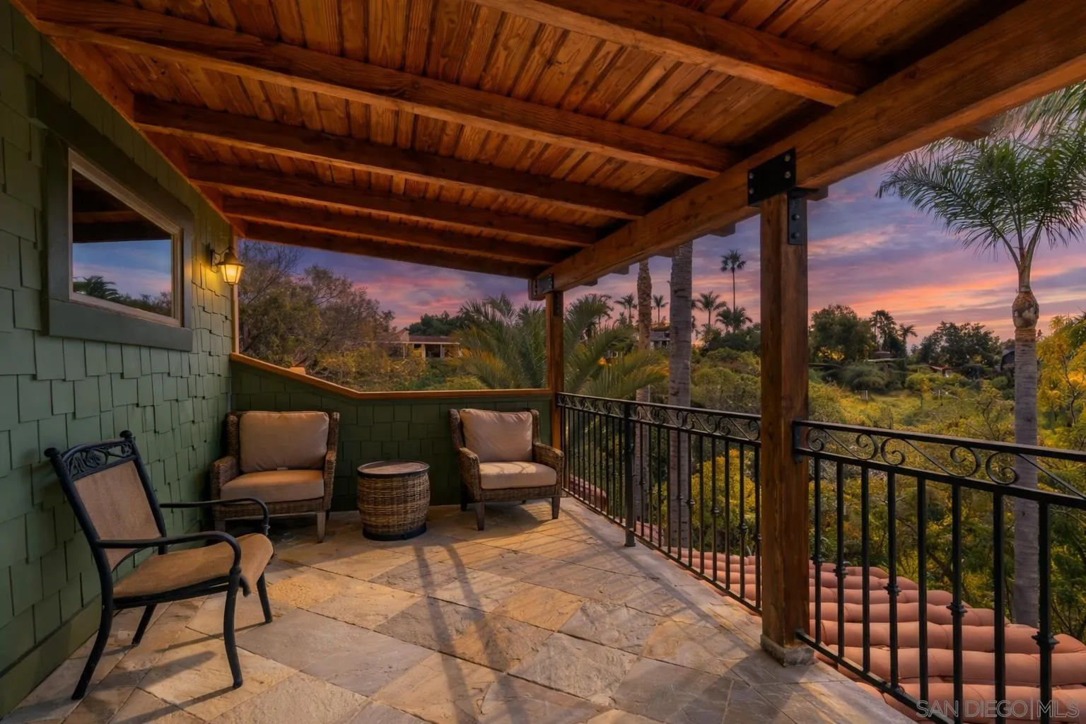 3097 Green Heather Lane Fallbrook, CA 92028 - Photo 24 of 37 a view of a two chairs in the balcony