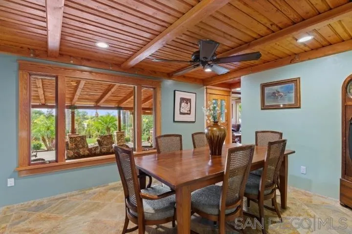 3097 Green Heather Lane Fallbrook, CA 92028 - Photo 9 of 37 a dining room with furniture and window